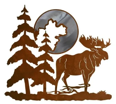 Wall Hanging Home Wall Decor Laser Cutting Metal Outdoor Decoration