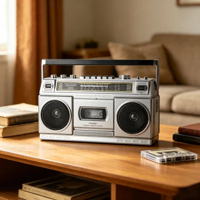 OEM Customized CE-certified for MP3 Recorder FM Radio Multi-function Cassette Player Dual Speakers AC Powered Desktop