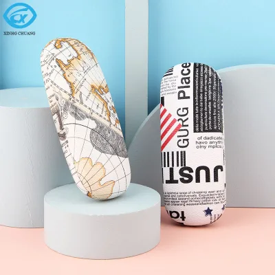 Custom Printing Eyeglasses Case Hard Shell Optical Glasses Packaging Case Stylish Sunglass Storage Box