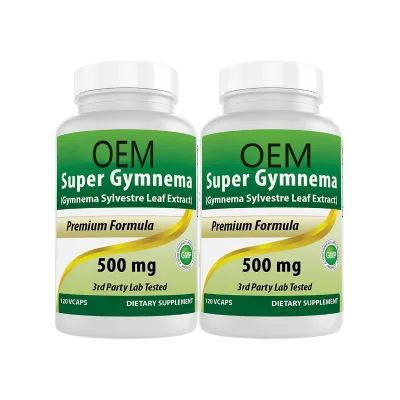 Private Label Organic Gymnema Herbal Supplement Gymnema Sylvestre Supplements Gymnema Sylvestre Capsules