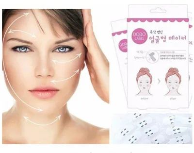 Hot Sell Instant Face Lift Neck Chin Lift Secret Tapes Facial Slim Anti Wrinkle Sticker V Face Shaper Artifact Invisible Sticker