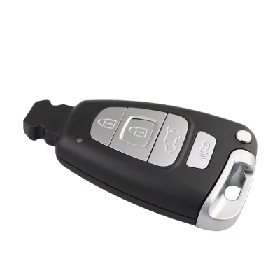 For Velax 4-Key Smart Remote Control Car Key with ID46 Chip ABS Material Black Color for 433Mhz Frequency Vehicles
