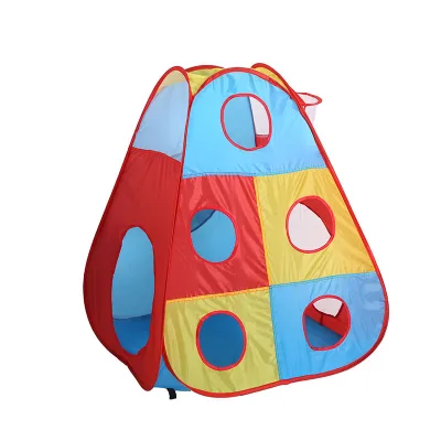 Factory Direct Sale Soft Polyester Baby Tent Playhouse Foldable Pop up Tent for Kids Play