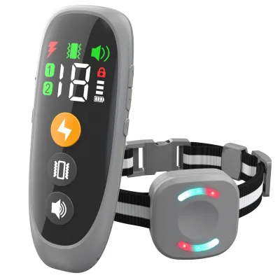USMILEPET New Smart Pet Training Anti-Barking Collar 800m Remote Vibration Waterproof Electronic Collar for Dogs Shock Collar