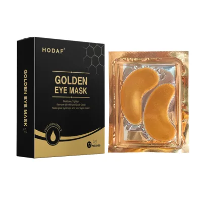 Gold Eye Mask Patch With Thin Gel Texture That Stays Put and Feels Refreshing Instantly