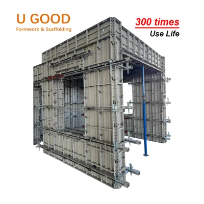 Reinforced Concrete Structure Steel Alloy Formwork 300 Times Use Life Slab Metal Steel Alloy Template Durable Aluminum Alloy