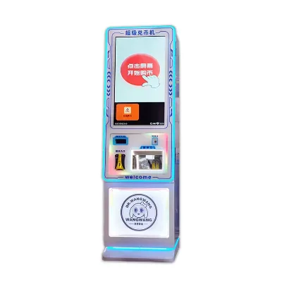 2026 Hot Sale Zhikui DBJ-01 Mini Vending Machines ATM Coin Exchange Machine Metal Plastic Acrylic Construction Customizable