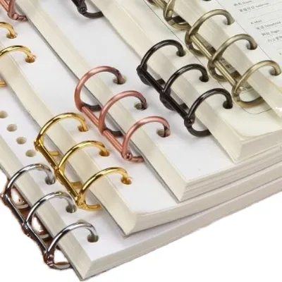Custom Clips 6 O Ring Binder File Clip Recipe A4A5 Book Binder Office Binding Supplies  Notebooks File Storage