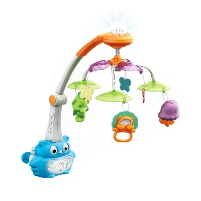 Plastic Rc Baby Sleep Bed Toys With Music Baby Bed Bell