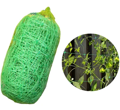 Green Climbing Plant Support Net Crop Supporting Net pp Climbing Support Net
