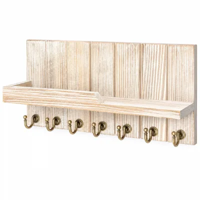 Custom Wooden Key Holder and Floating Wall Frame for Home Decoration for Mail & Key Organization From Top Manufacturer