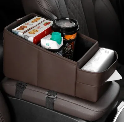 Universal Car Armrest Storage Box Center Console Organizer Multi Compartments Convenient Car Organizer Front Seat for Automobile