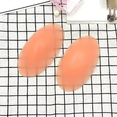 Glitter Silicone Shoulder Pads for Women Clothing Anti-Slip Reusable Enhancers Shoulder Pads Invisible Shoulder Push-up Pads