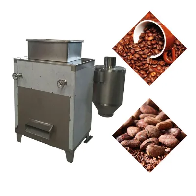 Commercial Cocoa Bean Peeler Winnower Peeling Cocoa Bean Winnowing Machine for Cacao