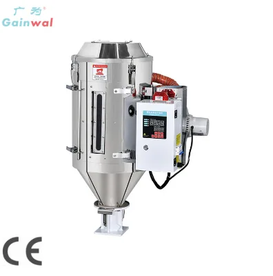 Gainwal CE Standard Intelligent Control 4kW Heating 50kg Capacity Precise Temperature Humidity Regulation Hopper Dryer for