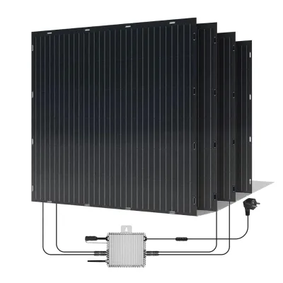 600W 800W 1000W Flexible Monocrystalline Solar Panel Balcony System PV Solar System Commercial Solar Technology for Home Use