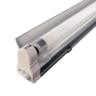 24W Reptile UVB T5 HO Lamp Fixture, UVB T5 Fluorescent Light Fixture with Reflector