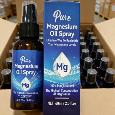 Factory Hot Sell High Effective Pure Essential Oil Magnesium Mist Best Body Care Sleep Relax Muscle Pure Magnesium Oil Spray