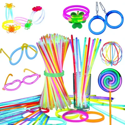 Glow Sticks Wholesale Bulk Factory Direct Various Colors Party Glowsticks Light up Toys for Concert Festival