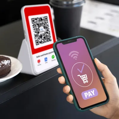 QR Code Payment Cloud Speaker