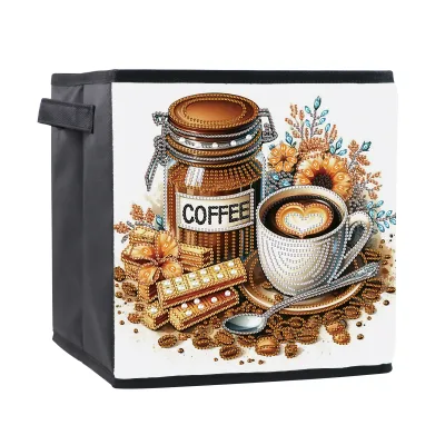 Coffee Cup Diamond Painting Storage Pouch DIY Fashion Accessories