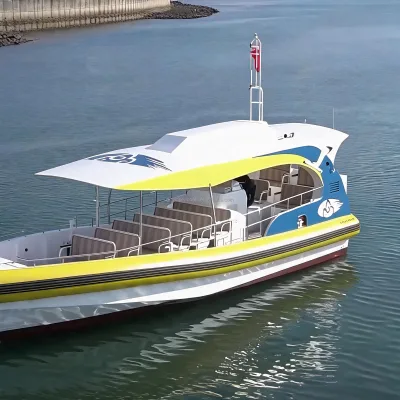 Grandsea 12.5m/41ft Aluminum Water Sprot Entertainment Jet Water Taxi Boat for Drift