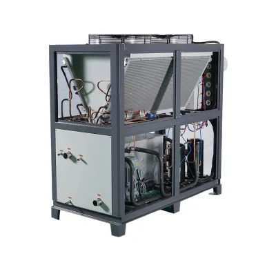 Industrial Air Cooled Scroll Water Chiller with Stainless Steel Tank Microcomputer Temperature Control