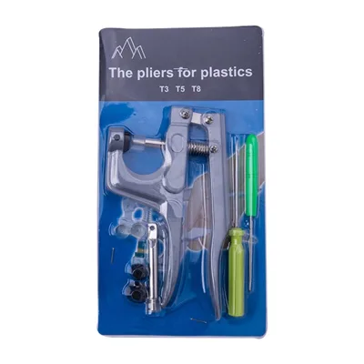 T3 T5 T8 Resin Plastic Snap Button Combined Button Pliers Press DIY Baby Cloth Sweater Bags Button Press Machine Sewing Tool