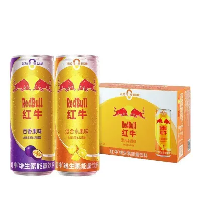Warehouse Direct Delivery China Red Bulls Vitamin Flavor Enhanced Functional Drink 250ml*24 Cans Energy Drink Wholesale