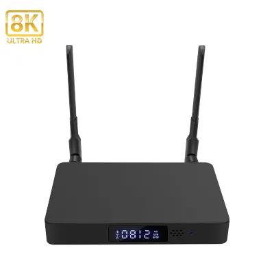 OEM Factory RK3588 8GB+128GB Quad Core BT5.2 WiFi6 RTC Linux Debian Android 13 Smart Set-top Box 8K