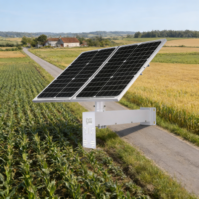 Amazing Price 80W 40AH 444WH DC12V Solar System Power Solar System Solar Panel Security Camera System Wireless with Solar Panel