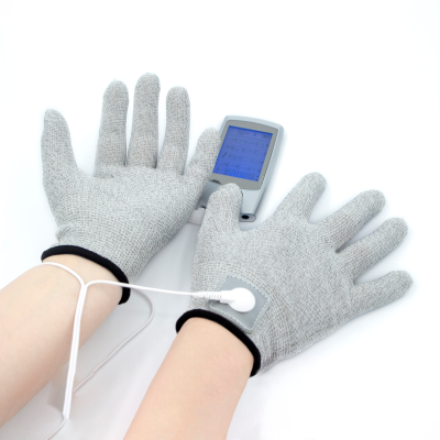 Good quality hand care tens tlectrodes conductive gloves compatible for most tens machine units