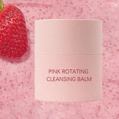 Unbranded Gentle Deep Nourishing Facial Cream Greasy Pink Rotating Grinding Cleansing Balm Herbal Ingredients Oil Labeling Face