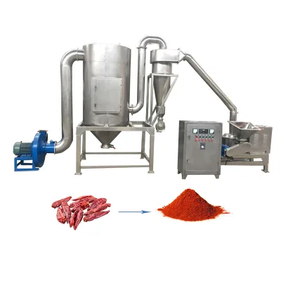 80-200kg/h Fine Powder Mill Spice Grinding Machine Food Ultrafine Pulverizer From China