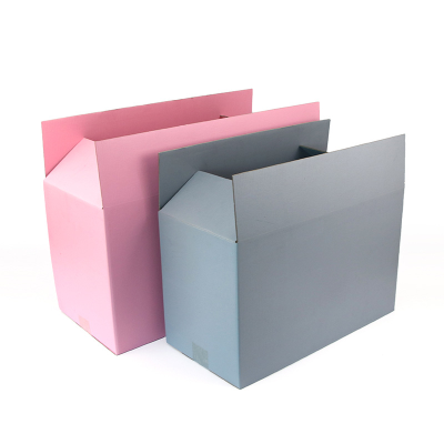 boite en carton Three layers five layers colorful corrugated carton express courier packing cartons