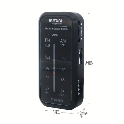 Multi-functions Good Quality Mini Small Pocket Stereo Am/fm Portable Radio Suitable for the Elderly No reviews yet