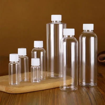 500ml 1000ml Clear Pet Bottle With Child-resistant Cap