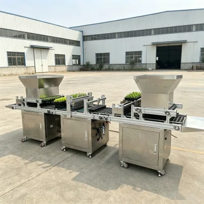 Hot Sale Seed Planting Machine Plug Seedling Machine Needle Suction Seeder With Tray Seedling Celery Pepper Radish Seed Sowing