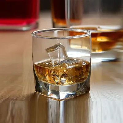 300ML Old Fashioned Style Whiskey Glasses
