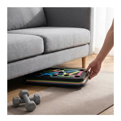 Foldable Muscle Building Plate 9 in 1 Push up Stand Board