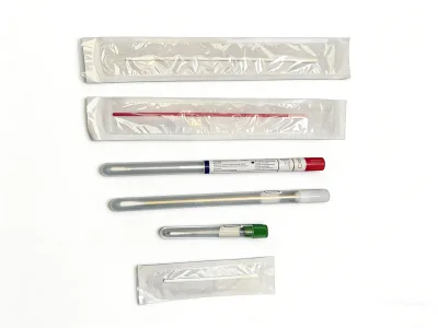 Sterile Disposable Ethylene Oxide Sterilized Class I Medical Transport Swabs Plastic Tubes for Specimen Collection Laboratory