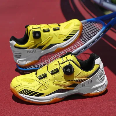 Professional Men's & Women's Sports Shoes for Summer Physical Training New Table Tennis & Badminton Rotary Buckle