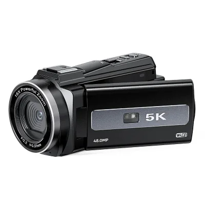 Professional 5K HD Digital Outdoor DV Camera Cross-Border Home Handheld Mirrorless with CMOS Sensor Supports SD Card