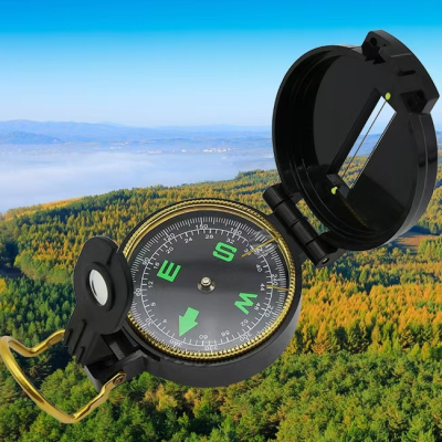 Multifunctional Compass Plastic Outdoor Survival Compass