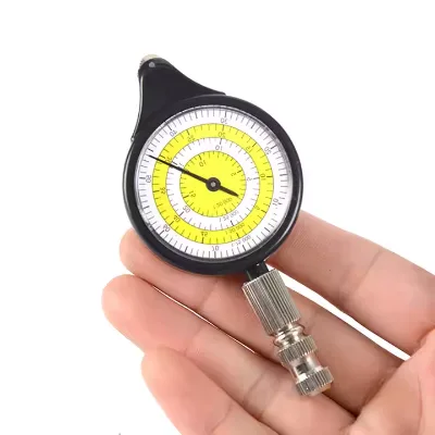 Multi-Functional Outdoor Mountain Climbing Adventure Travel Map Pocket Carrying Scale Rangefinder Pointer Dial Display Odometer
