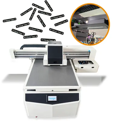 Vision Positioning A1 6090 Large Format Uv Dtf Printer Small Multifunction UV Printer with White Varnish