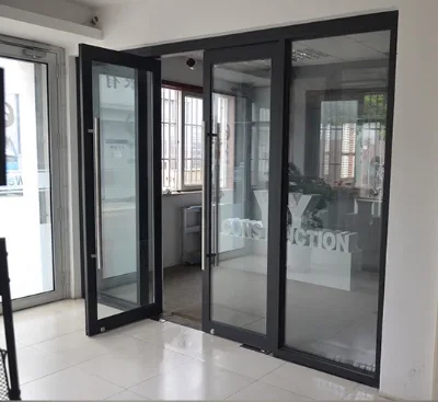 Modern Aluminum French Door Patio Casement Doors Aluminium Patio Swing Doors