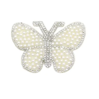 Latest Design Pearl Patch Elephant Crown Bow Heart Star Crystal Rhinestone Patches Iron on Applique