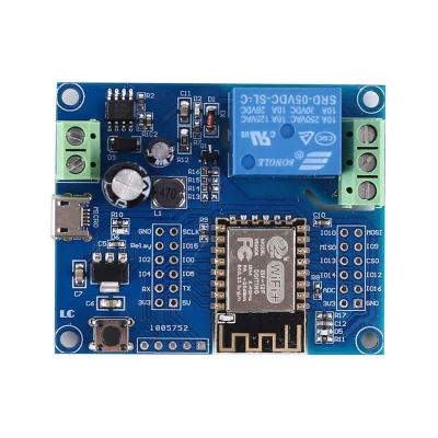 JEO DC5V-80V ESP8266 WIFI Single-Channel Relay Module Wireless WIFI relay module ESP-12F ESP8266