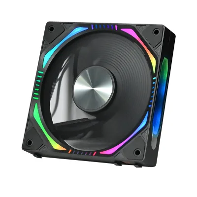 Wireless Black F026 Hot Sale High Quality Reverse Computer Pc Fans ARgb 120mm Case Fan Cooling Fan for Pc